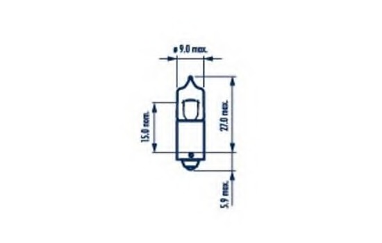 Bec, lampa spate / Bec, iluminare habitaclu 68162 NARVA - Iluminare interior Bec, lampa spate / Bec, iluminare habitaclu 68162 NARVA - Iluminare interior