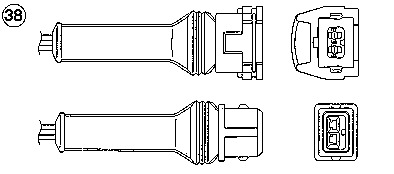 Sonda Lambda 0253 NGK - Control gaze evacuare Sonda Lambda 0253 NGK - Control gaze evacuare