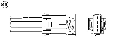 Sonda Lambda 0492 NGK - Sonda lambda Sonda Lambda 0492 NGK - Sonda lambda