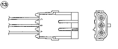 Sonda Lambda 5709 NGK - Senzor / sonda