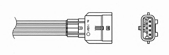 Sonda Lambda 6519 NGK - Senzor / sonda