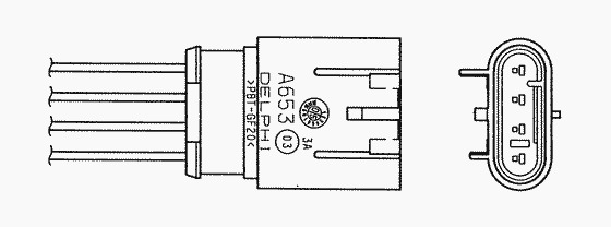 Sonda Lambda 95607 NGK - Control emisie gaze de esapament Sonda Lambda 95607 NGK - Control emisie gaze de esapament