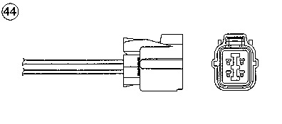 Sonda Lambda 97983 NGK - Senzor / sonda