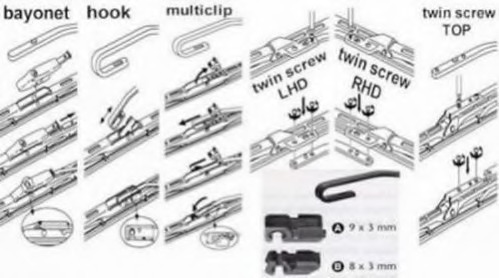 lamela stergator DM-560 NIPPARTS - Stergator de parbriz lamela stergator DM-560 NIPPARTS - Stergator de parbriz