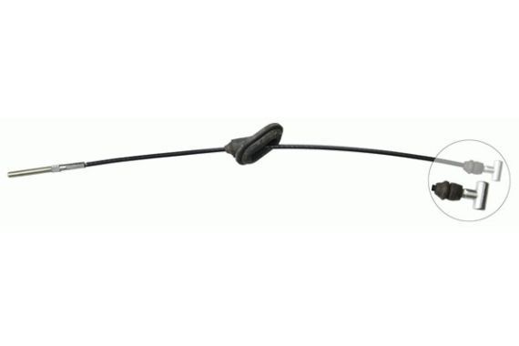Cablu, frana de parcare J3912038 NIPPARTS - Maneta/ cablu Cablu, frana de parcare J3912038 NIPPARTS - Maneta/ cablu