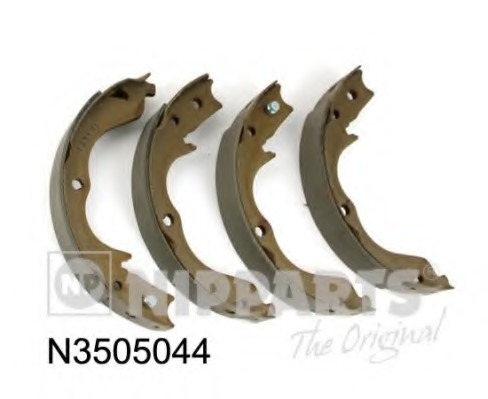 Set saboti frana, frana de mana N3505044 NIPPARTS - Frana tambur