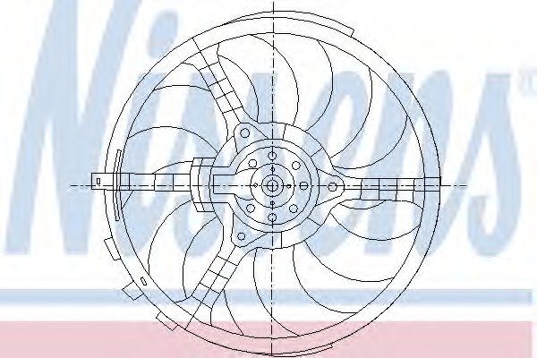 Ventilator, radiator 85036 NISSENS - Gmv (electroventilator ) Ventilator, radiator 85036 NISSENS - Gmv (electroventilator )