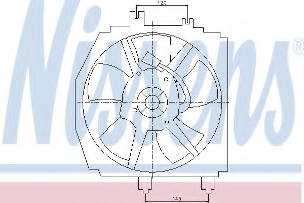 Ventilator, radiator 85274 NISSENS - Ventilator radiator Ventilator, radiator 85274 NISSENS - Ventilator radiator
