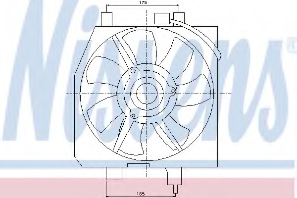 ventilator,aer conditionat 85275 NISSENS - Ventilator radiator ventilator,aer conditionat 85275 NISSENS - Ventilator radiator