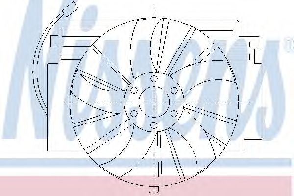 ventilator,aer conditionat 85293 NISSENS - Radiator clima ventilator,aer conditionat 85293 NISSENS - Radiator clima