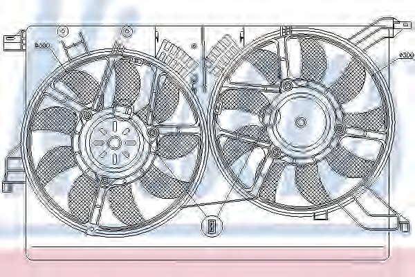 Ventilator, radiator 85523 NISSENS - Gmv (electroventilator ) Ventilator, radiator 85523 NISSENS - Gmv (electroventilator )
