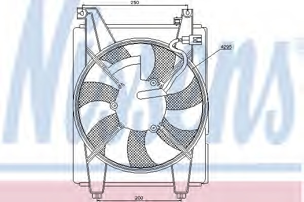 ventilator,aer conditionat 85625 NISSENS - Radiator clima ventilator,aer conditionat 85625 NISSENS - Radiator clima