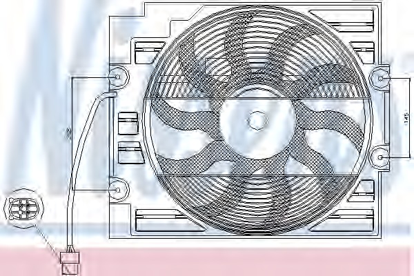 ventilator,aer conditionat 85629 NISSENS - Ventilator radiator ventilator,aer conditionat 85629 NISSENS - Ventilator radiator