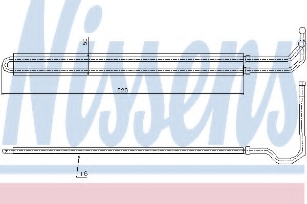 Radiator ulei, ulei motor 90627 NISSENS - Radiator ulei Radiator ulei, ulei motor 90627 NISSENS - Radiator ulei