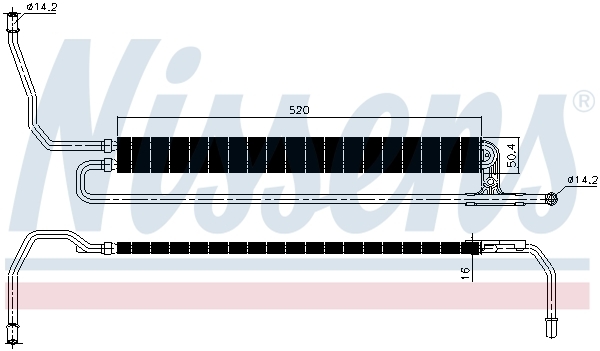 Radiator ulei, ulei motor 90629 NISSENS - Radiator ulei Radiator ulei, ulei motor 90629 NISSENS - Radiator ulei