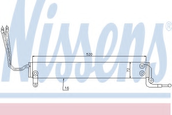 Radiator ulei, ulei motor 90631 NISSENS - Radiator ulei Radiator ulei, ulei motor 90631 NISSENS - Radiator ulei
