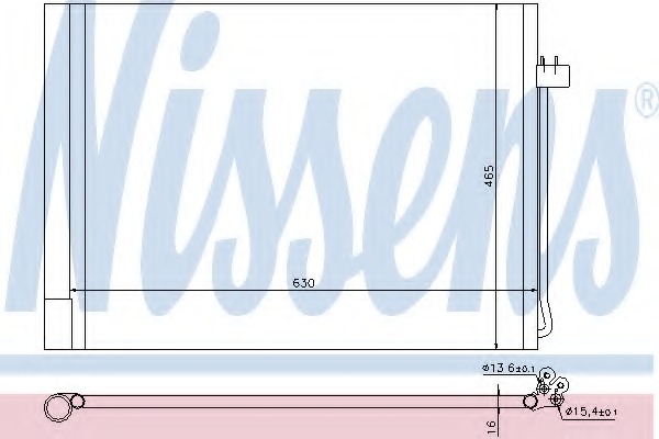 Condensator, climatizare 940058 NISSENS - Radiator clima Condensator, climatizare 940058 NISSENS - Radiator clima