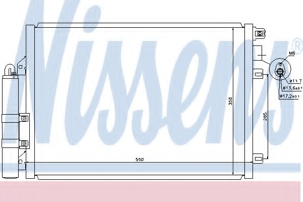 Condensator, climatizare 940074 NISSENS - Radiator clima Condensator, climatizare 940074 NISSENS - Radiator clima