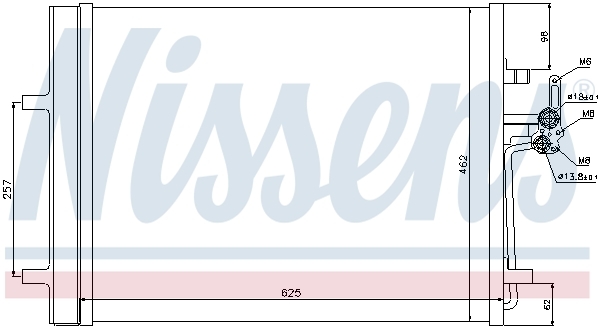 Condensator, climatizare 940088 NISSENS - Radiator clima Condensator, climatizare 940088 NISSENS - Radiator clima
