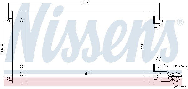 Condensator, climatizare 940093 NISSENS - Radiator clima Condensator, climatizare 940093 NISSENS - Radiator clima