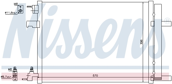 Condensator, climatizare 940134 NISSENS - Radiator clima Condensator, climatizare 940134 NISSENS - Radiator clima