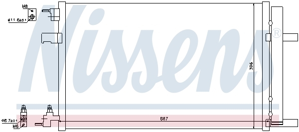 Condensator, climatizare 940135 NISSENS - Radiator clima Condensator, climatizare 940135 NISSENS - Radiator clima
