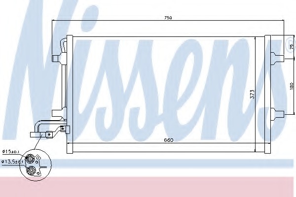 Condensator, climatizare 940154 NISSENS - Radiator clima Condensator, climatizare 940154 NISSENS - Radiator clima