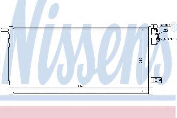 Condensator, climatizare 940169 NISSENS - Radiator clima Condensator, climatizare 940169 NISSENS - Radiator clima