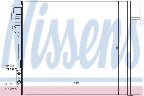 Condensator, climatizare 940185 NISSENS - Radiator clima Condensator, climatizare 940185 NISSENS - Radiator clima