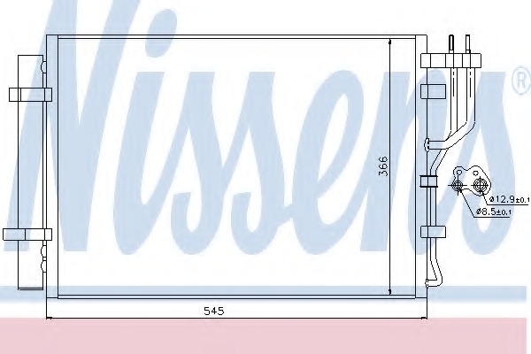 Condensator, climatizare 940251 NISSENS - Radiator clima Condensator, climatizare 940251 NISSENS - Radiator clima