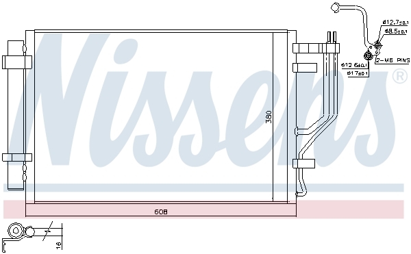 Condensator, climatizare 940296 NISSENS - Radiator clima Condensator, climatizare 940296 NISSENS - Radiator clima