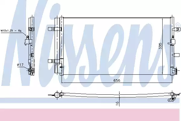 Condensator, climatizare 940430 NISSENS - Radiator clima Condensator, climatizare 940430 NISSENS - Radiator clima