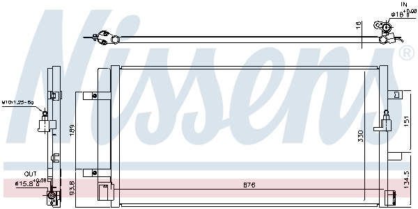Condensator, climatizare 940453 NISSENS - Radiator clima Condensator, climatizare 940453 NISSENS - Radiator clima