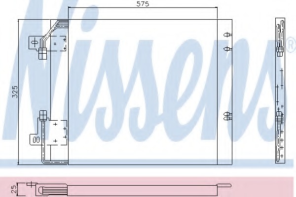 Condensator, climatizare 94114 NISSENS - Radiator clima Condensator, climatizare 94114 NISSENS - Radiator clima