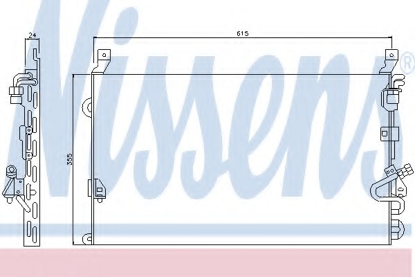 Condensator, climatizare 94160 NISSENS - Radiator clima Condensator, climatizare 94160 NISSENS - Radiator clima