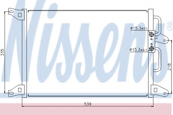 Condensator, climatizare 94220 NISSENS - Radiator clima Condensator, climatizare 94220 NISSENS - Radiator clima