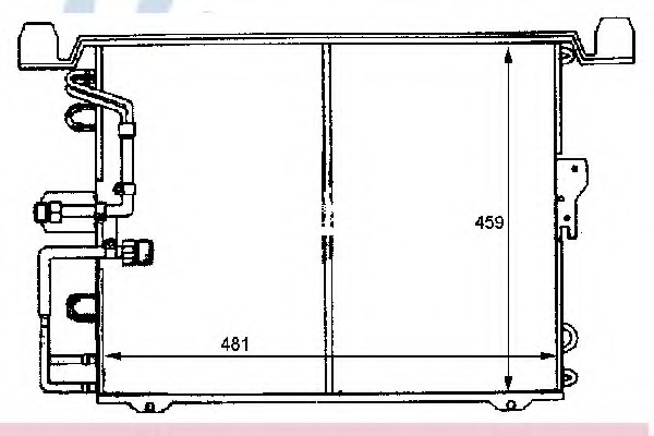 Condensator, climatizare 94382 NISSENS - Radiator clima Condensator, climatizare 94382 NISSENS - Radiator clima