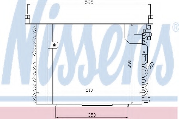 Condensator, climatizare 94402 NISSENS - Radiator clima Condensator, climatizare 94402 NISSENS - Radiator clima