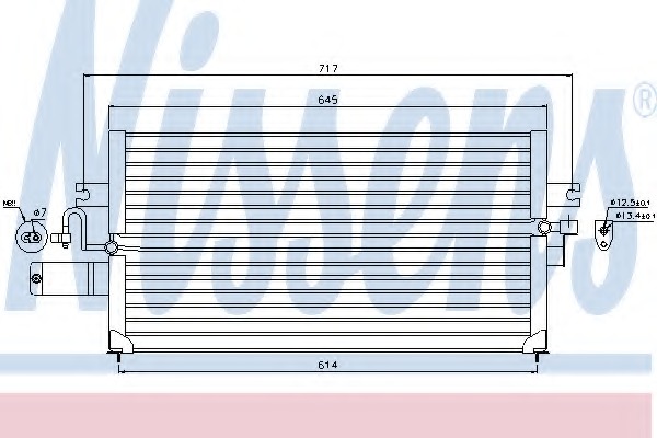 Condensator, climatizare 94427 NISSENS - Radiator clima Condensator, climatizare 94427 NISSENS - Radiator clima
