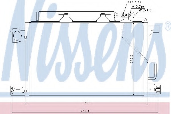 Condensator, climatizare 94794 NISSENS - Radiator clima Condensator, climatizare 94794 NISSENS - Radiator clima