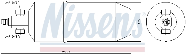 uscator,aer conditionat 95215 NISSENS - Uscator uscator,aer conditionat 95215 NISSENS - Uscator