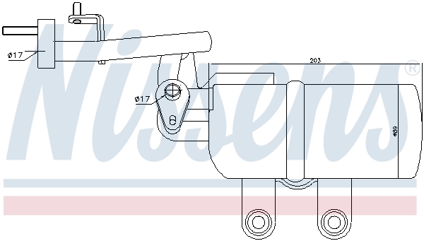 uscator,aer conditionat 95332 NISSENS - Uscator uscator,aer conditionat 95332 NISSENS - Uscator