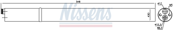 uscator,aer conditionat 95366 NISSENS - Uscator uscator,aer conditionat 95366 NISSENS - Uscator