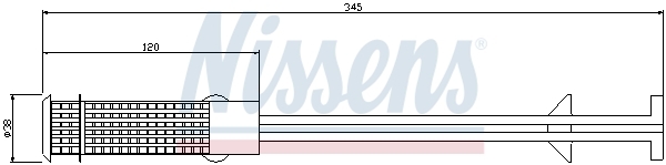 uscator,aer conditionat 95407 NISSENS - Uscator uscator,aer conditionat 95407 NISSENS - Uscator