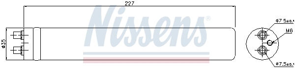 uscator,aer conditionat 95480 NISSENS - Uscator uscator,aer conditionat 95480 NISSENS - Uscator