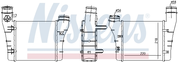 Intercooler, compresor 96549 NISSENS - Turbocompressor Intercooler, compresor 96549 NISSENS - Turbocompressor