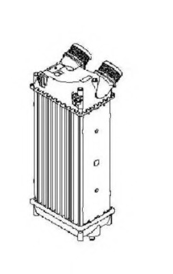 Intercooler, compresor 30860 NRF - Admisie aer motor