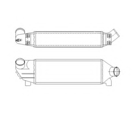 Intercooler, compresor 30886 NRF - Turbocompressor Intercooler, compresor 30886 NRF - Turbocompressor