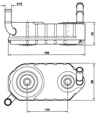 Radiator ulei, ulei motor 31004 NRF - Radiator ulei Radiator ulei, ulei motor 31004 NRF - Radiator ulei