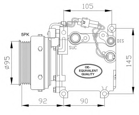 Compresor, climatizare 32100 NRF - Compresor/piese Compresor, climatizare 32100 NRF - Compresor/piese